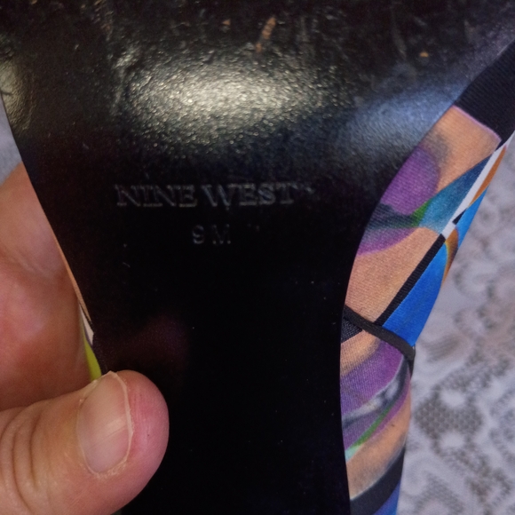 Nine West Multicolor Heels - Picture 5 of 6